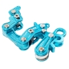 Przyrząd Notch ROPE RUNNER PRO TEAL